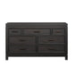 Soho Baby Manchester 7-Drawer Dresser | Black Iron