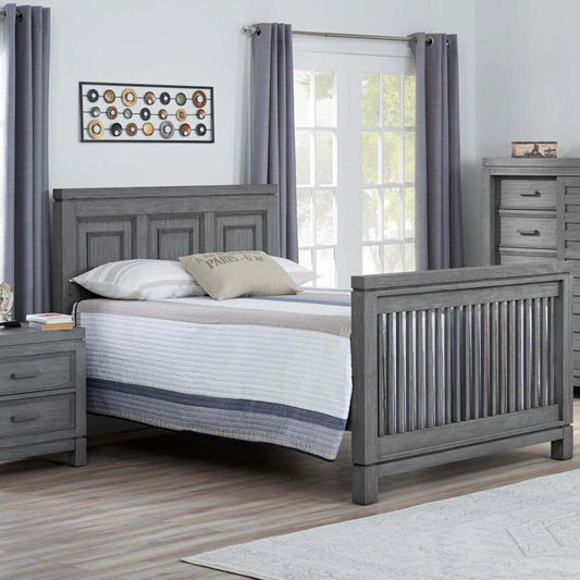 Soho Baby Manchester Full Bed Conversion Kit | Rustic Gray