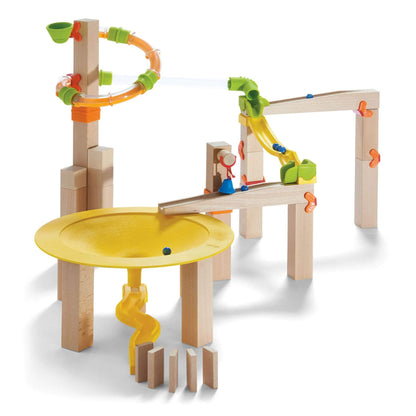 HABA USA Marble Run Funnel Jungle Starter Set