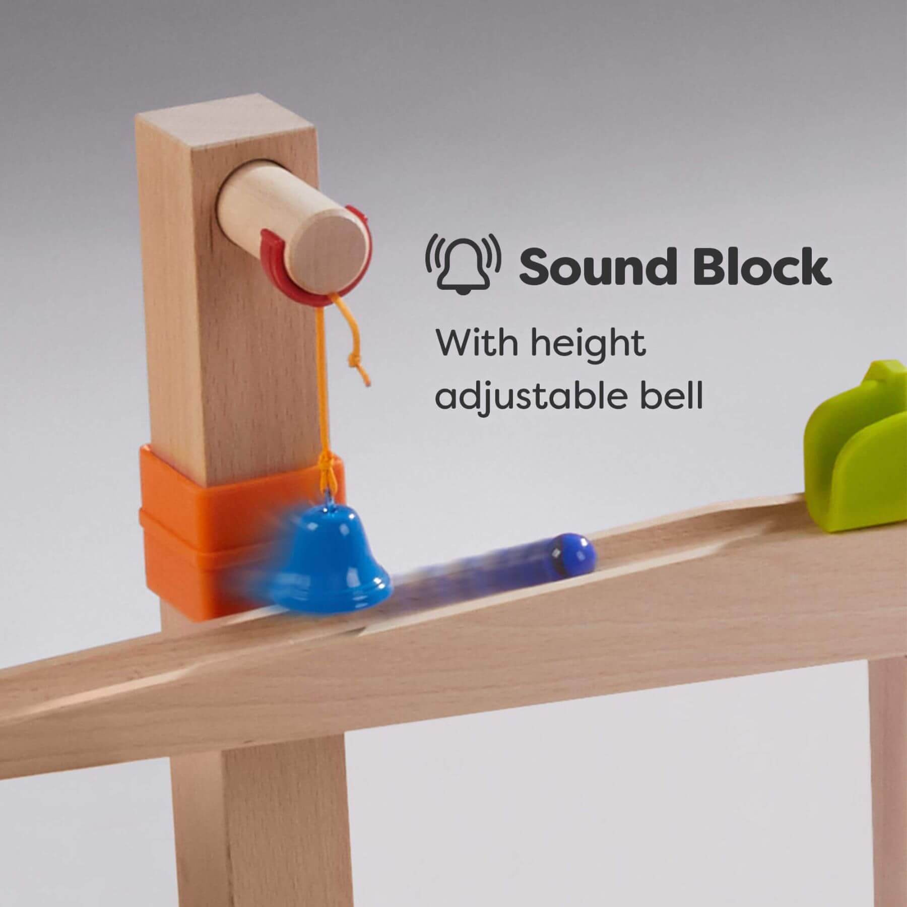 Detail of HABA USA Marble Run Funnel Jungle Starter Set