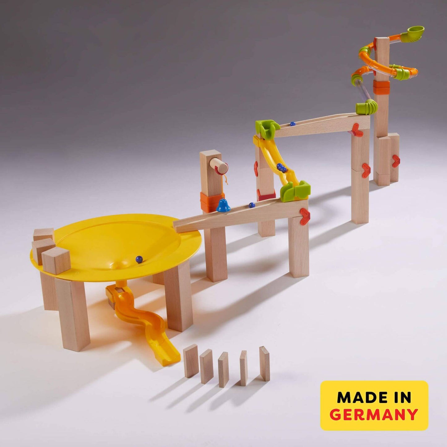 HABA USA Marble Run Funnel Jungle Starter Set