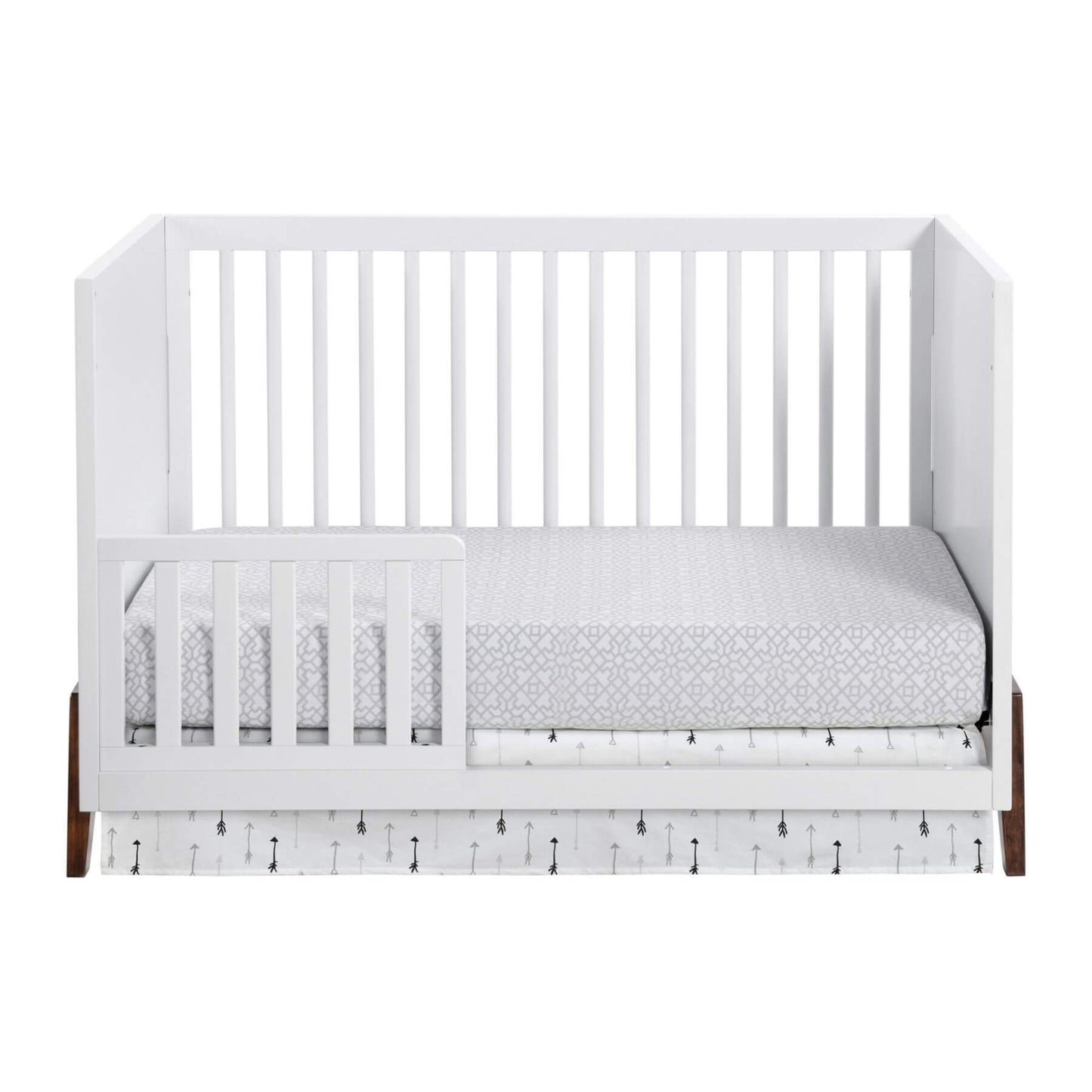 Oxford Baby Mari 3 In 1 Convertible Crib White