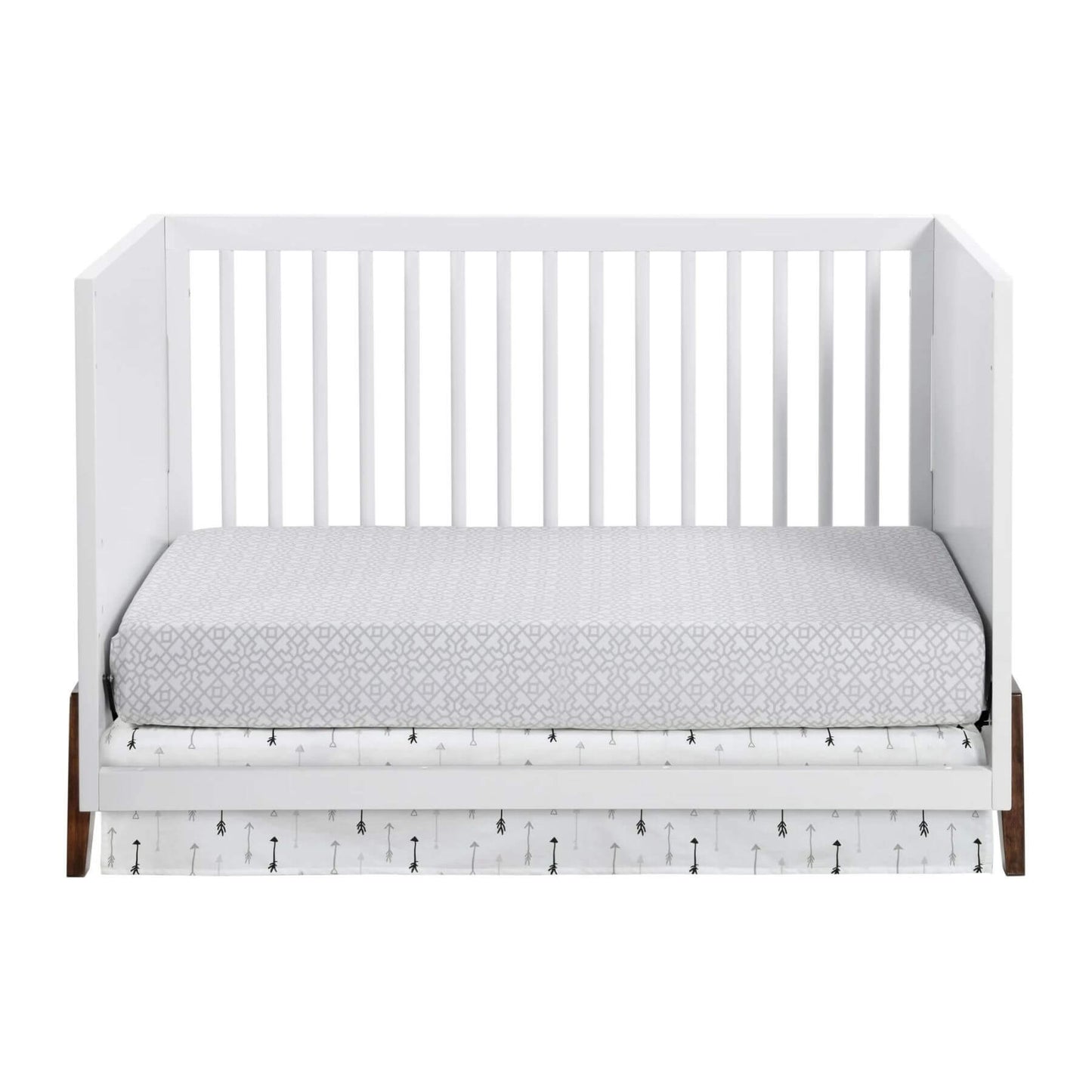 Oxford Baby Mari 3 In 1 Convertible Crib White