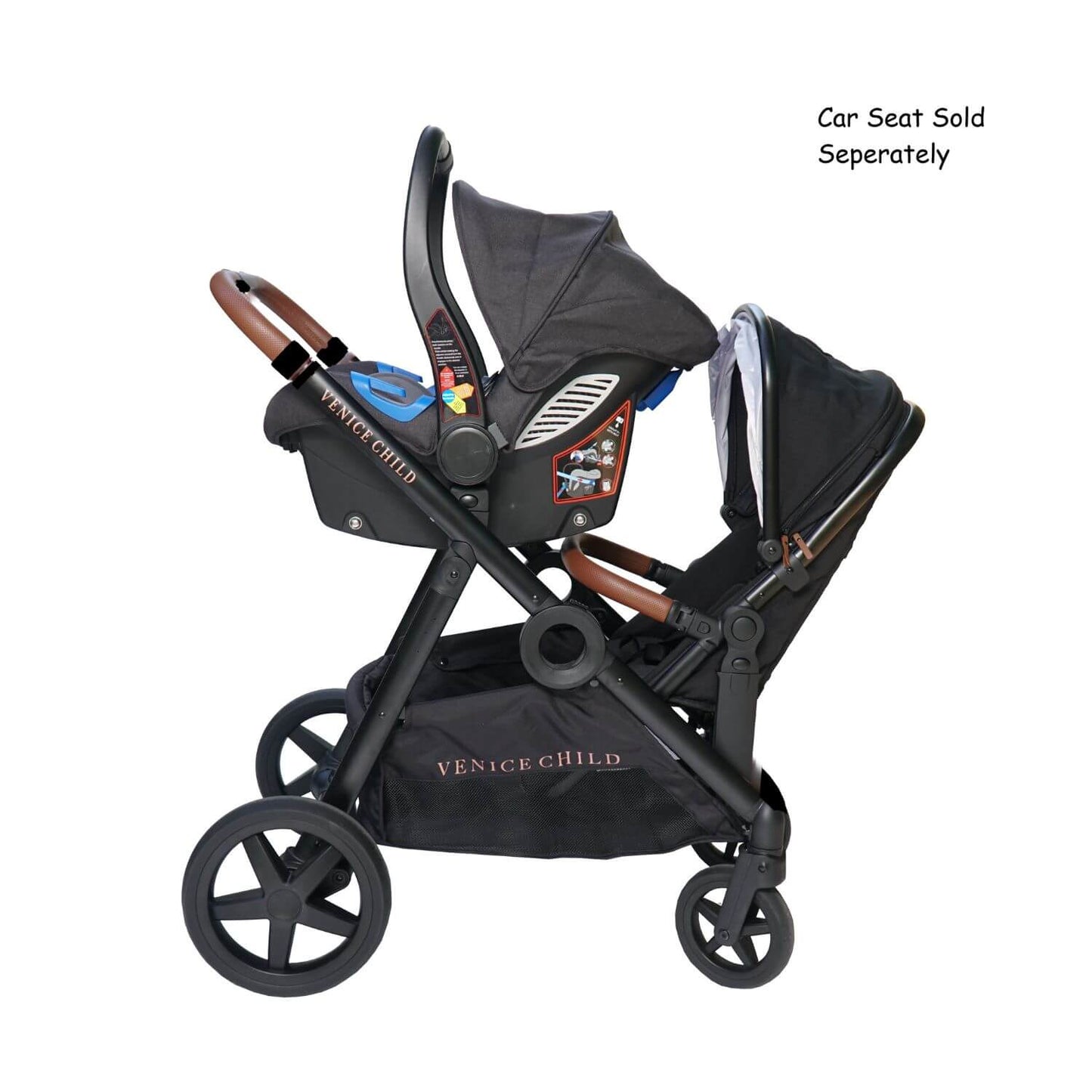 Venice Child Maverick Stroller & 2nd Seat | Eclipse