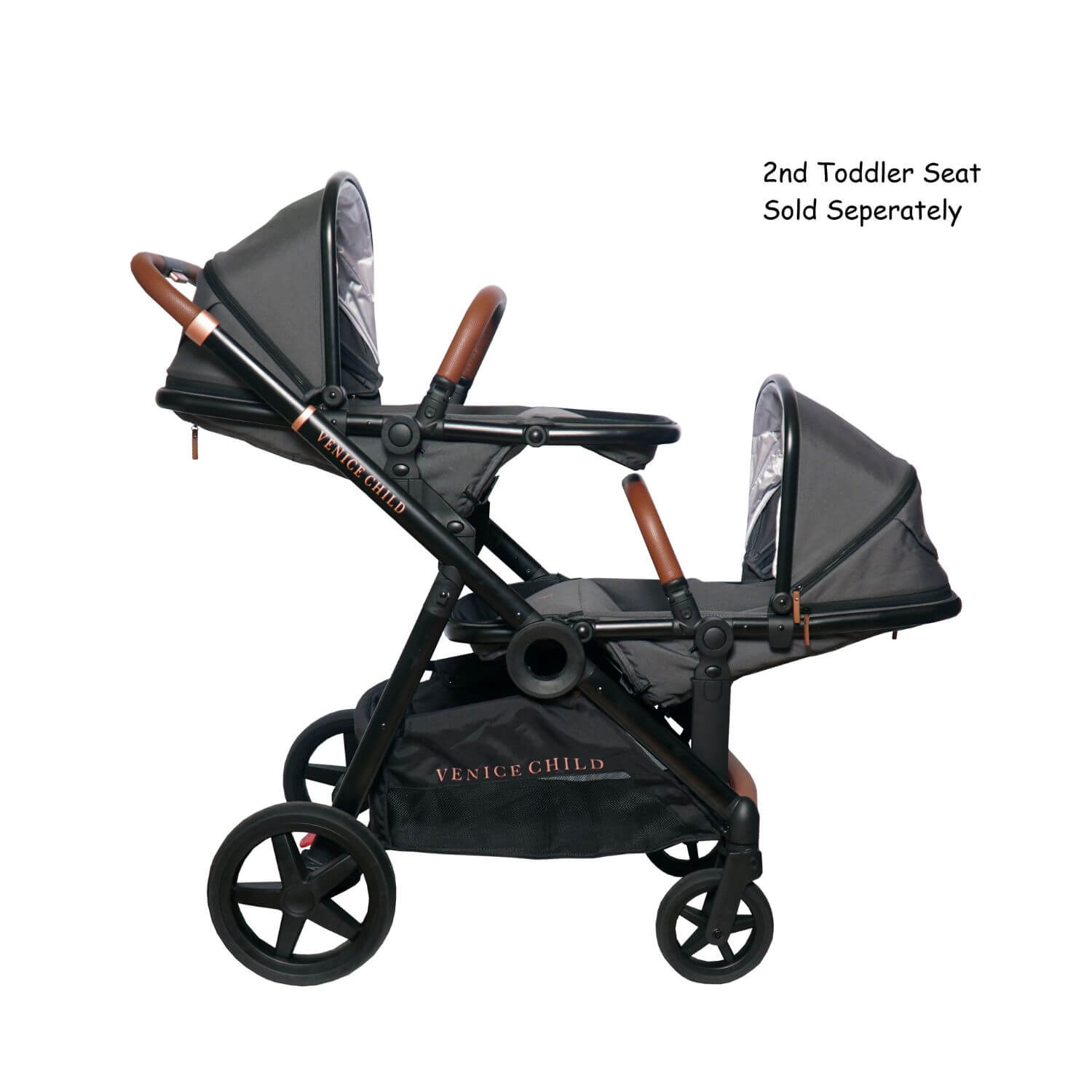 Venice Child Maverick Single to Double Stroller | Twilight