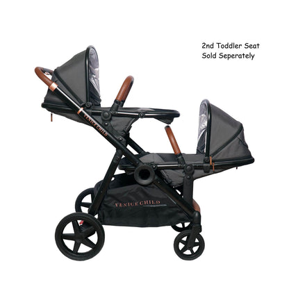 Venice Child Maverick Single to Double Stroller | Twilight