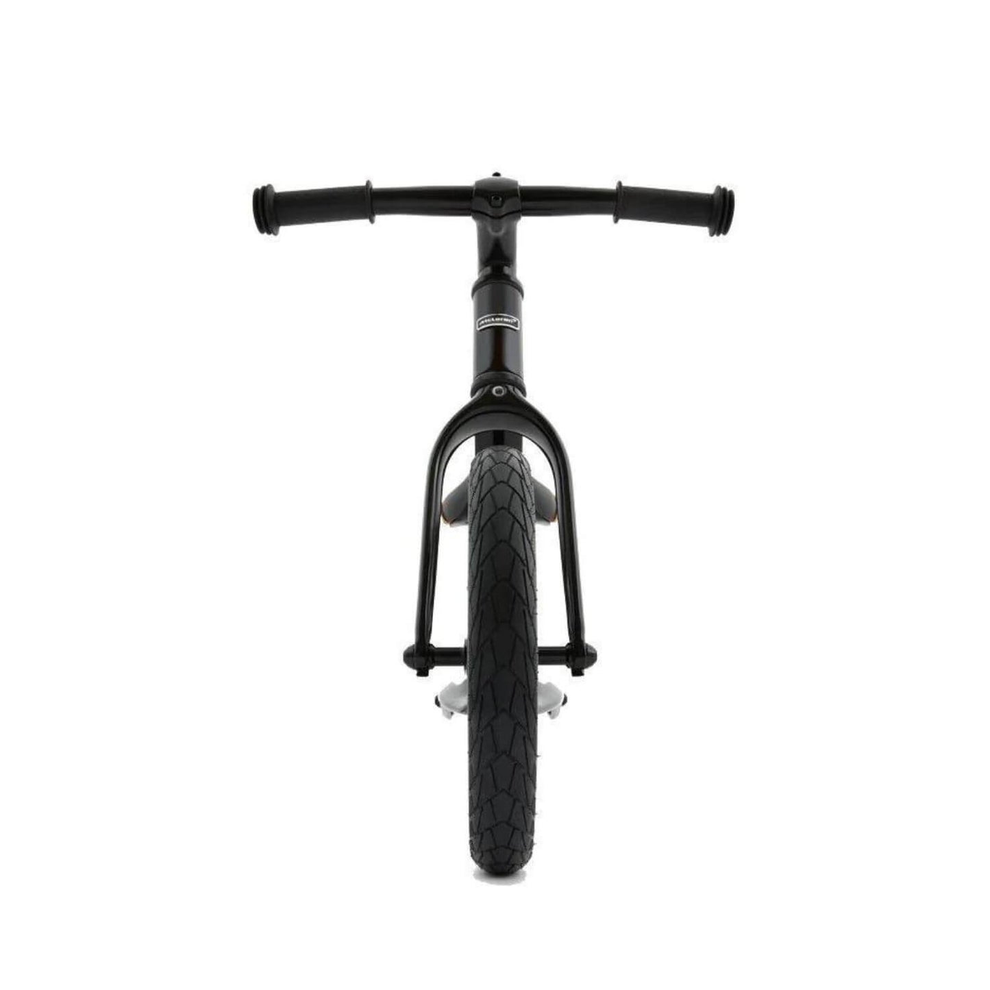 McLaren Carbon Fiber Balance Bike Black - Front View