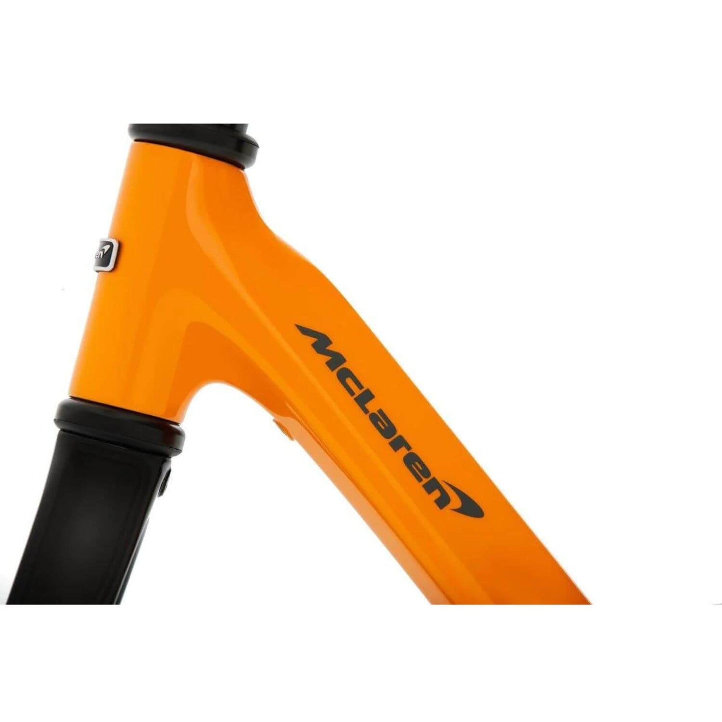 McLaren Carbon Fiber Balance Bike Orange - Detail