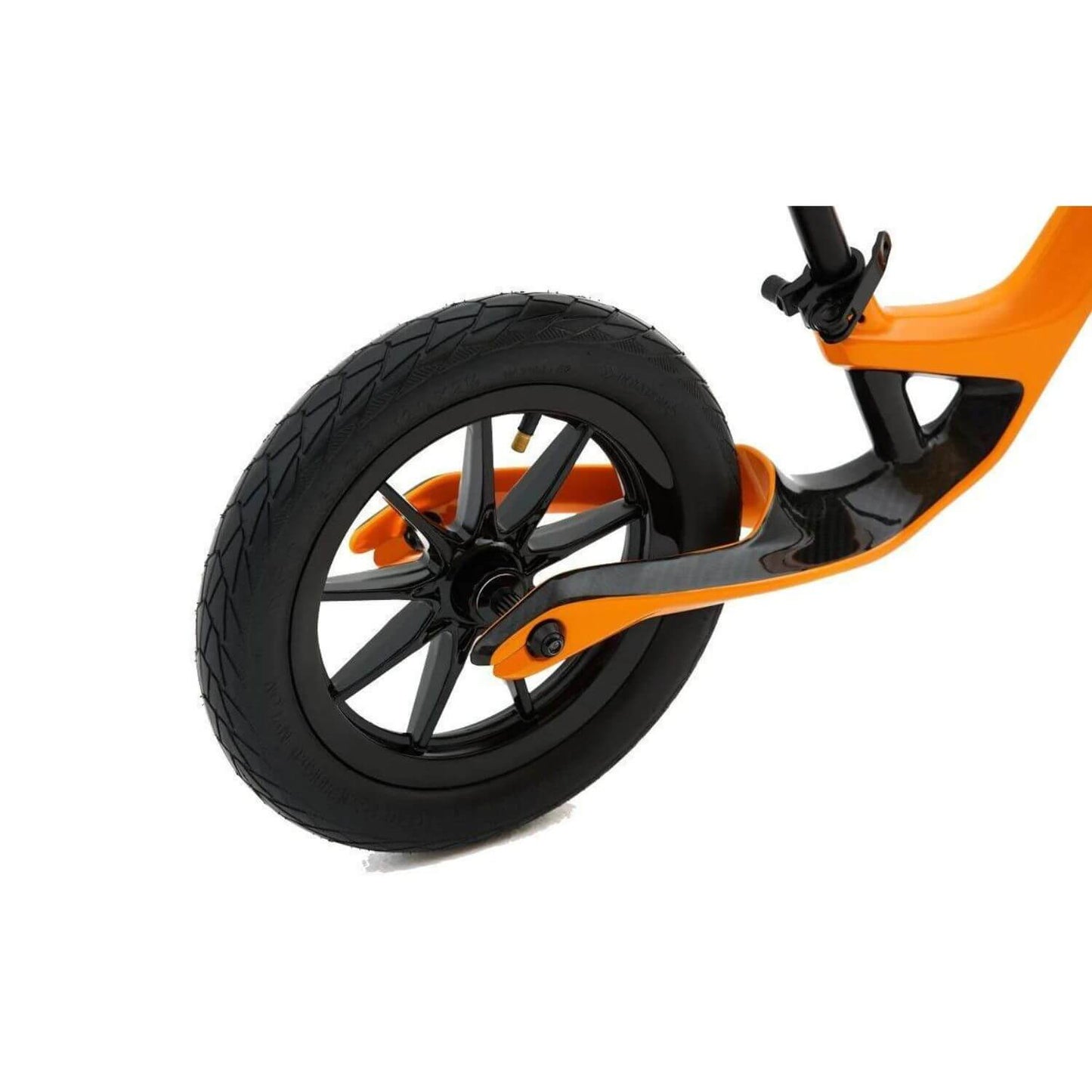 McLaren Carbon Fiber Balance Bike Orange - Detail