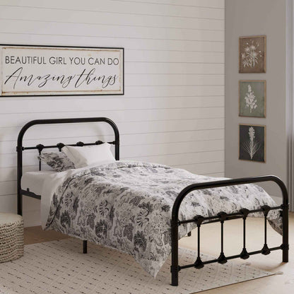 Busy Kids Furniture Melissa Twin Bed Black