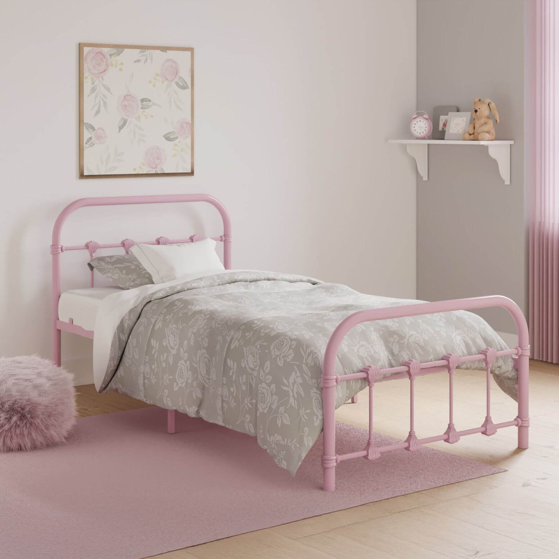 Busy Kids Furniture Melissa Twin Bed Pink