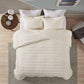 Mercer 3 Piece Cotton Chenille Comforter Set