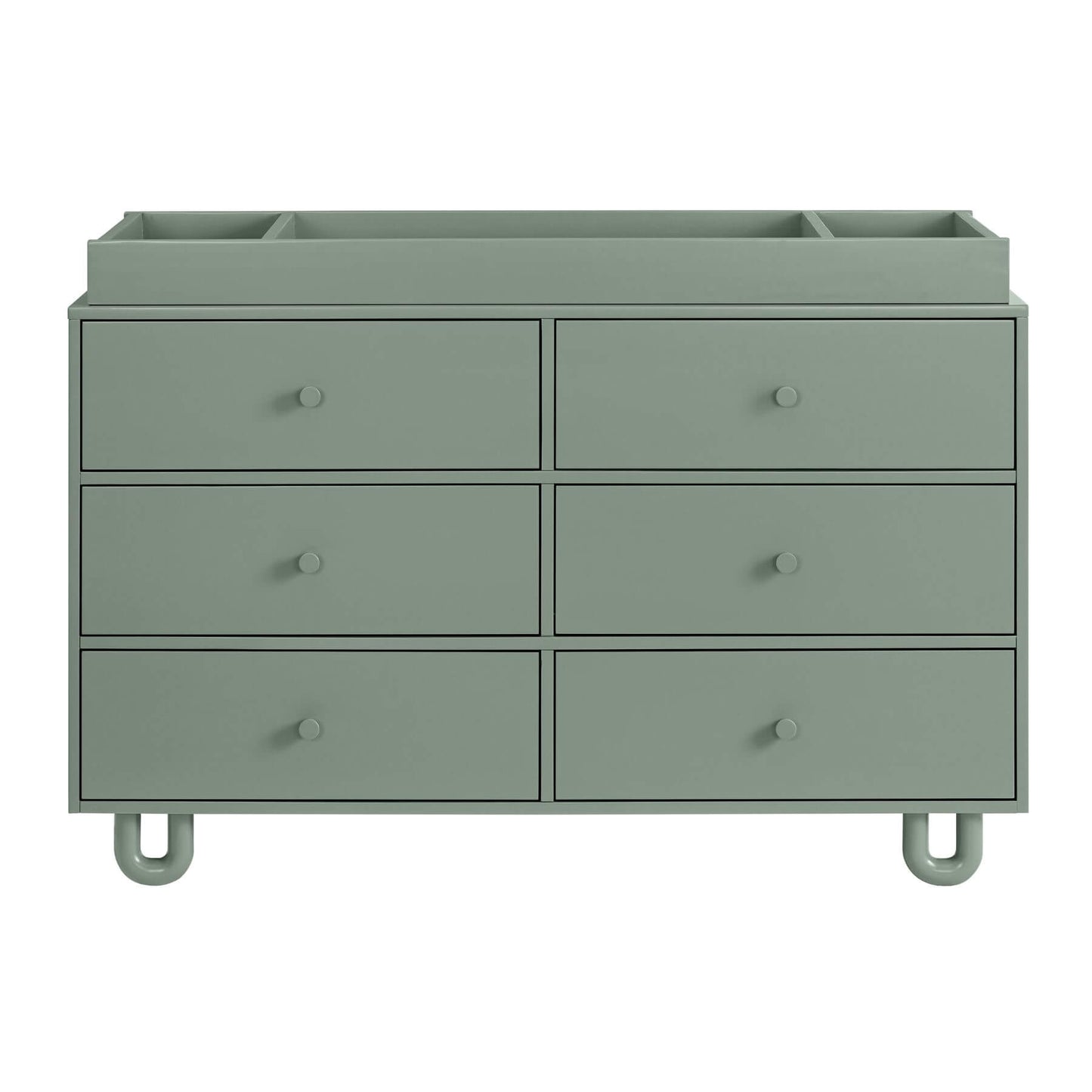 Soho Baby Meridian Dresser with Changing Topper - Olive Green