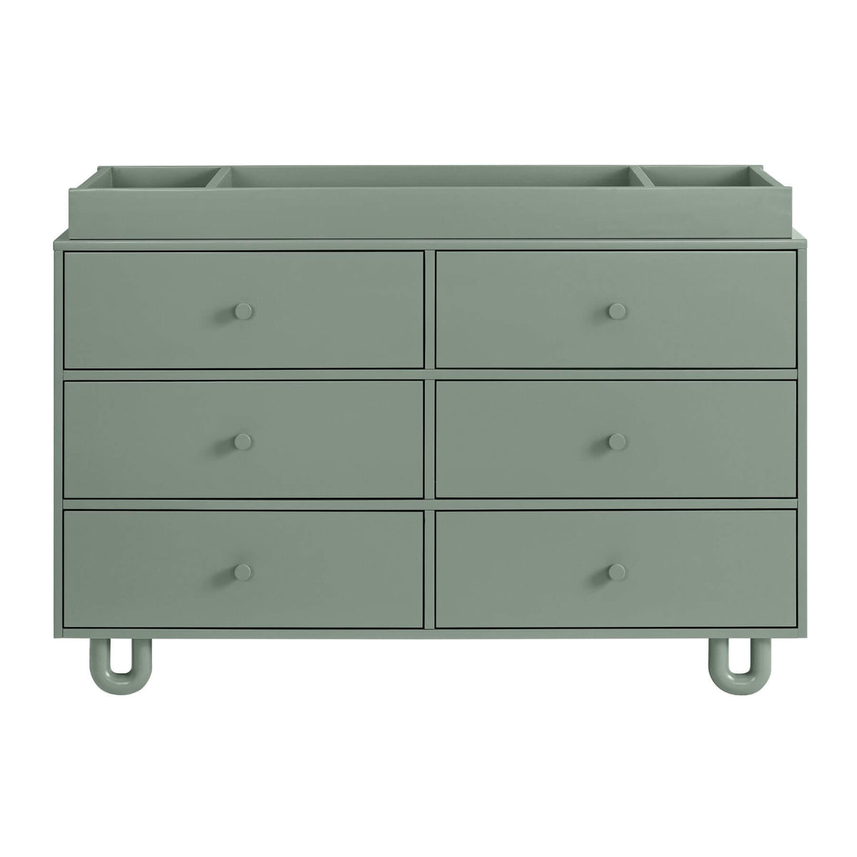 Soho Baby Meridian Dresser with Changing Topper - Olive Green