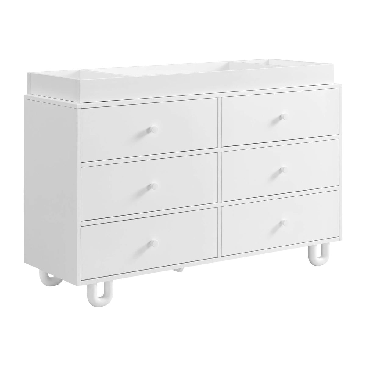 Soho Baby Meridian Dresser with Changing Topper - White