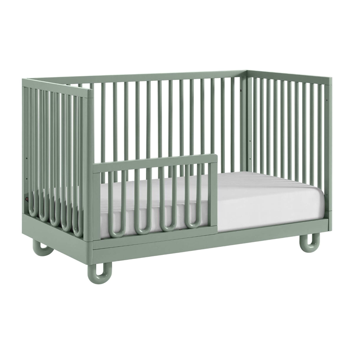 Soho Baby Meridian Island Crib - Olive Green