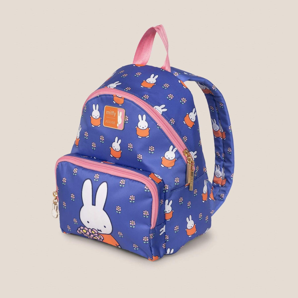 Miffy Flower Fields Everyday Mini Backpack - Blue & Orange