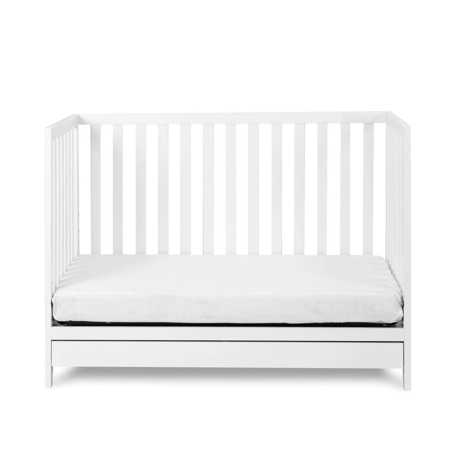 AFG Mila 3-in-1 convertible crib with Drawer White