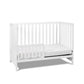 AFG Mila 3-in-1 convertible crib with Drawer White