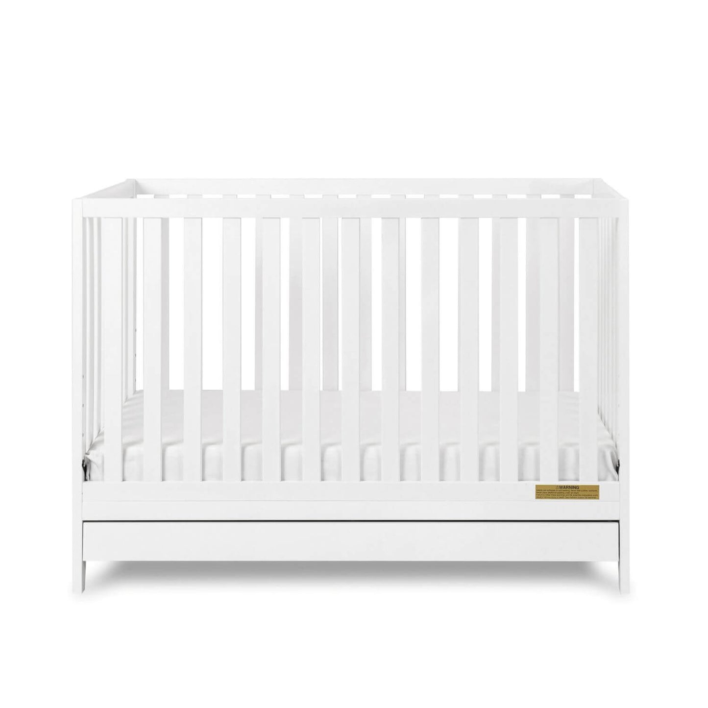 AFG Mila 3-in-1 convertible crib with Drawer White