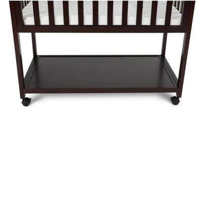 AFG Mila Wooden Portable Bassinet with Mattress Pad Espresso