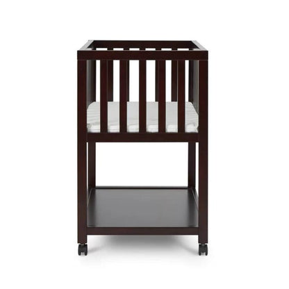 AFG Mila Wooden Portable Bassinet with Mattress Pad Espresso