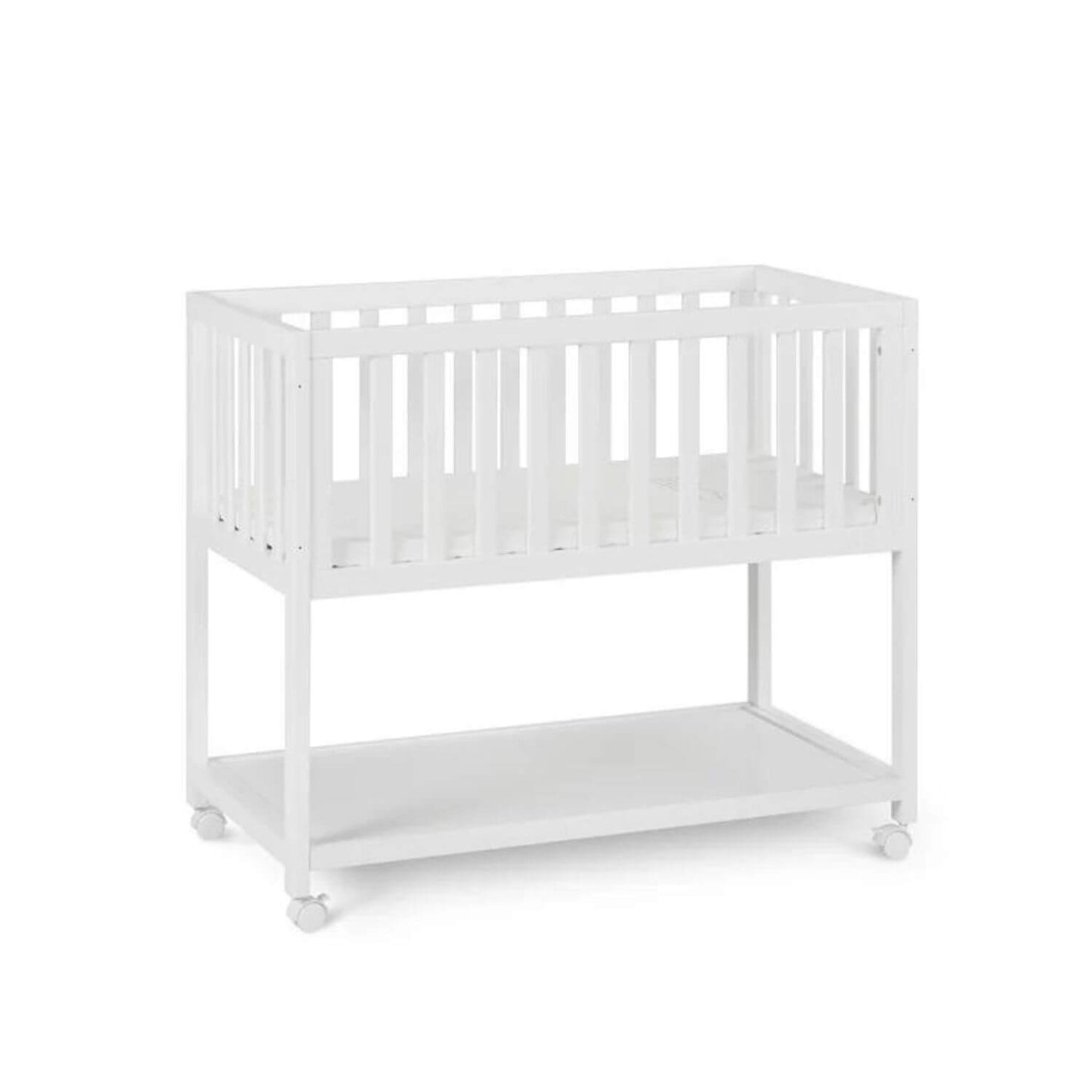 AFG Mila Wooden Portable Bassinet with Mattress Pad Espresso