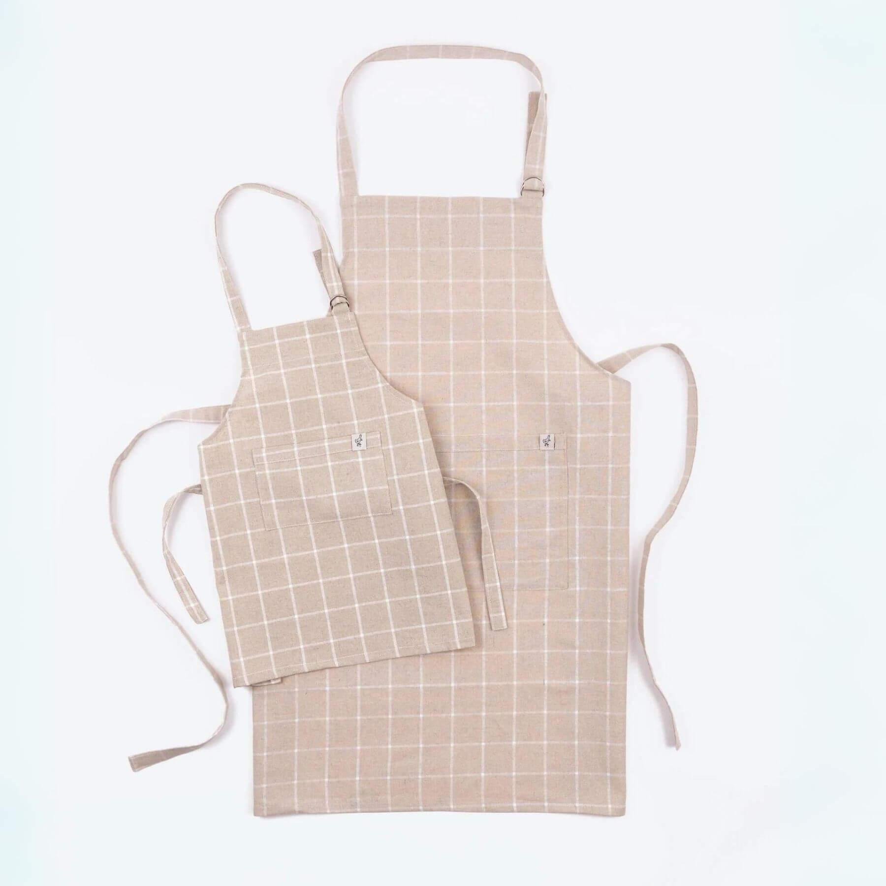 Milton & Goose Adult Apron Tan