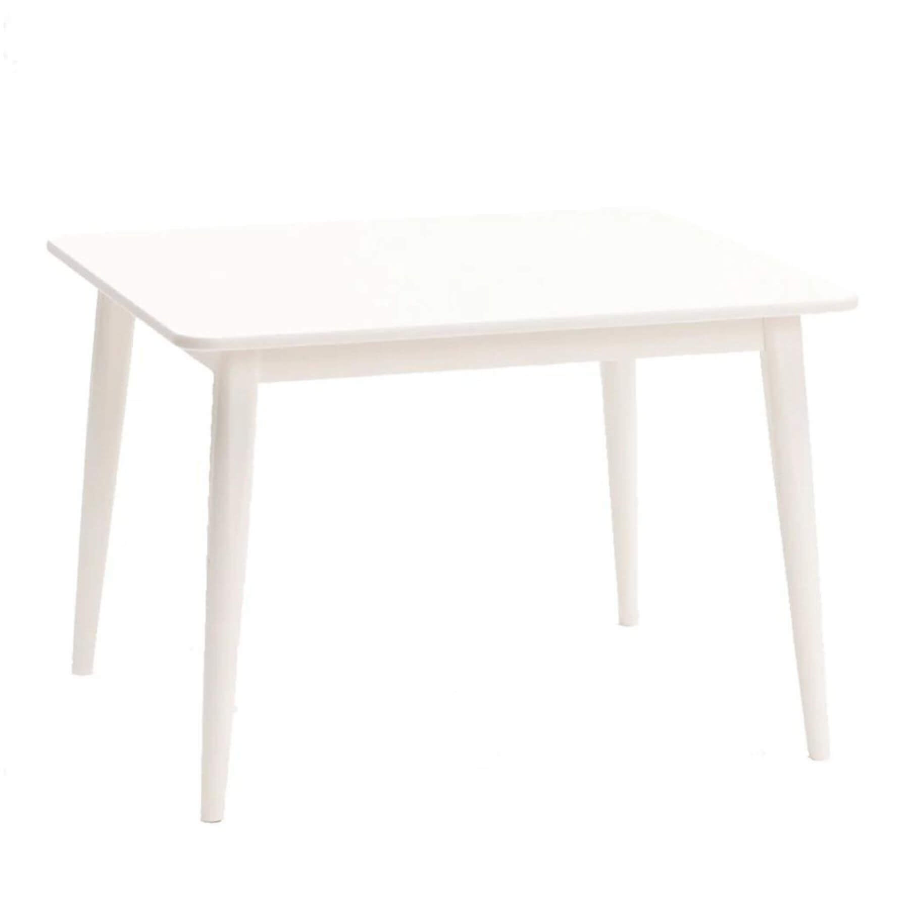 Milton & Goose Crescent Table, 48", White