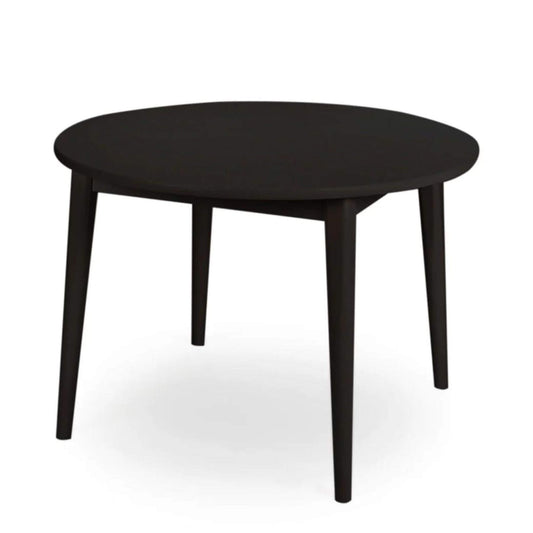 Milton & Goose Crescent Table, Round, Black