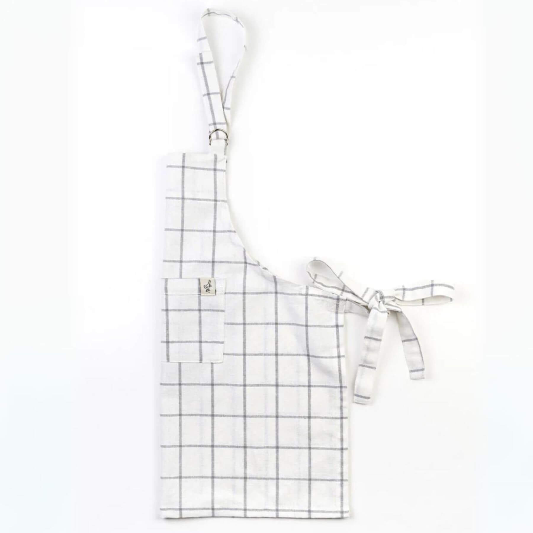 Milton & Goose Kid's Apron Gray