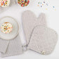 Milton & Goose Play Oven Mitt Set Gray - Lifestyle