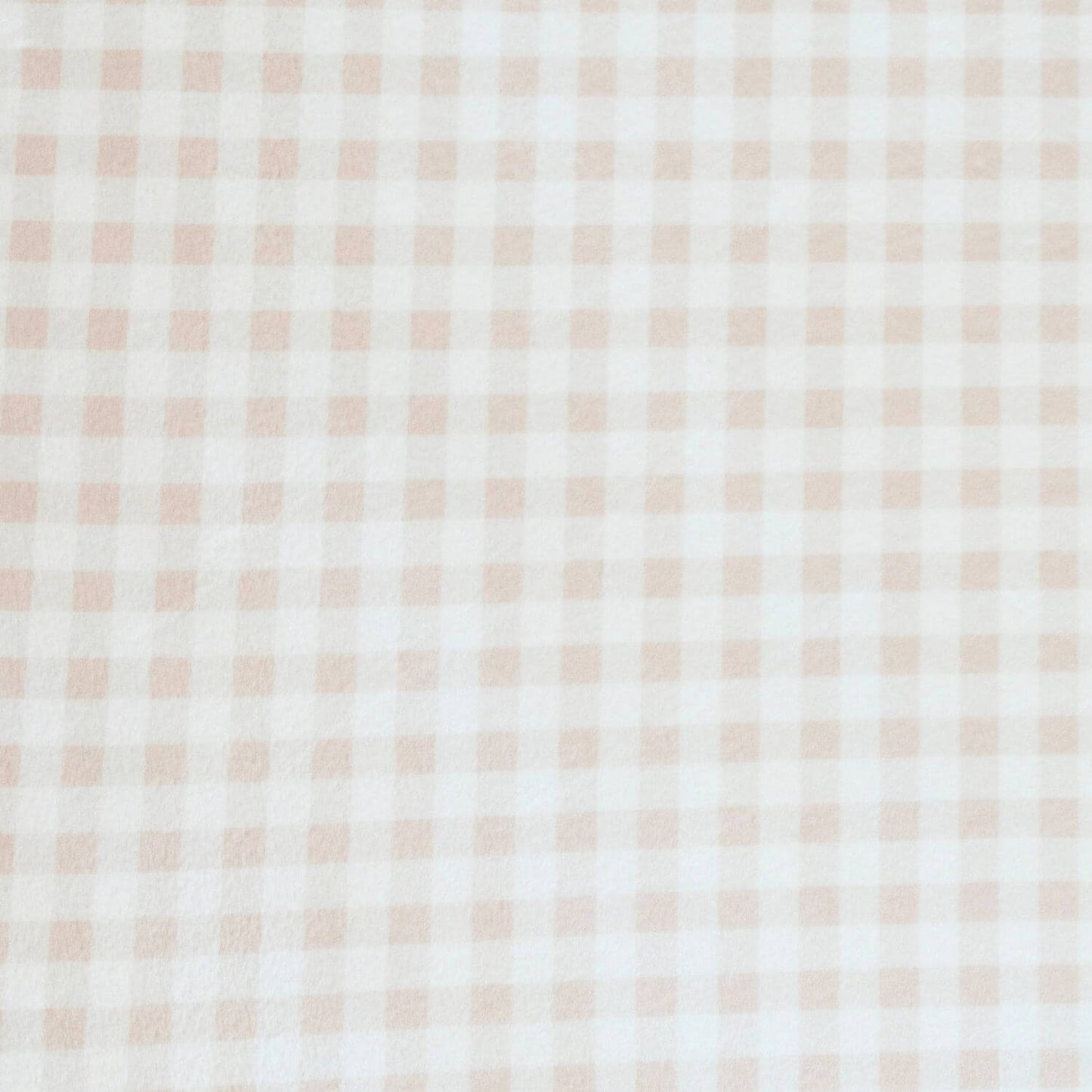 Close-up of Saranoni Minky Stretch Luxe Crib Sheet Gingham