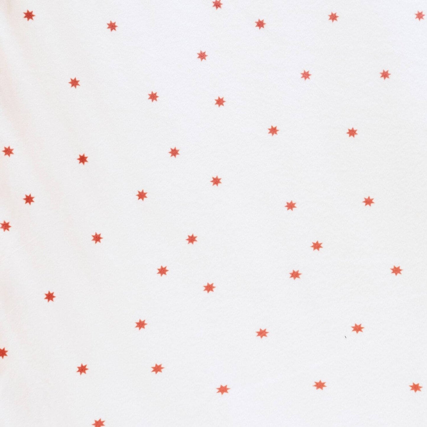 Close-up of Saranoni Minky Stretch Luxe Crib Sheet Stars