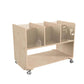 Flash Furniture Bright Beginnings Double Sided Mobile Storage Cart