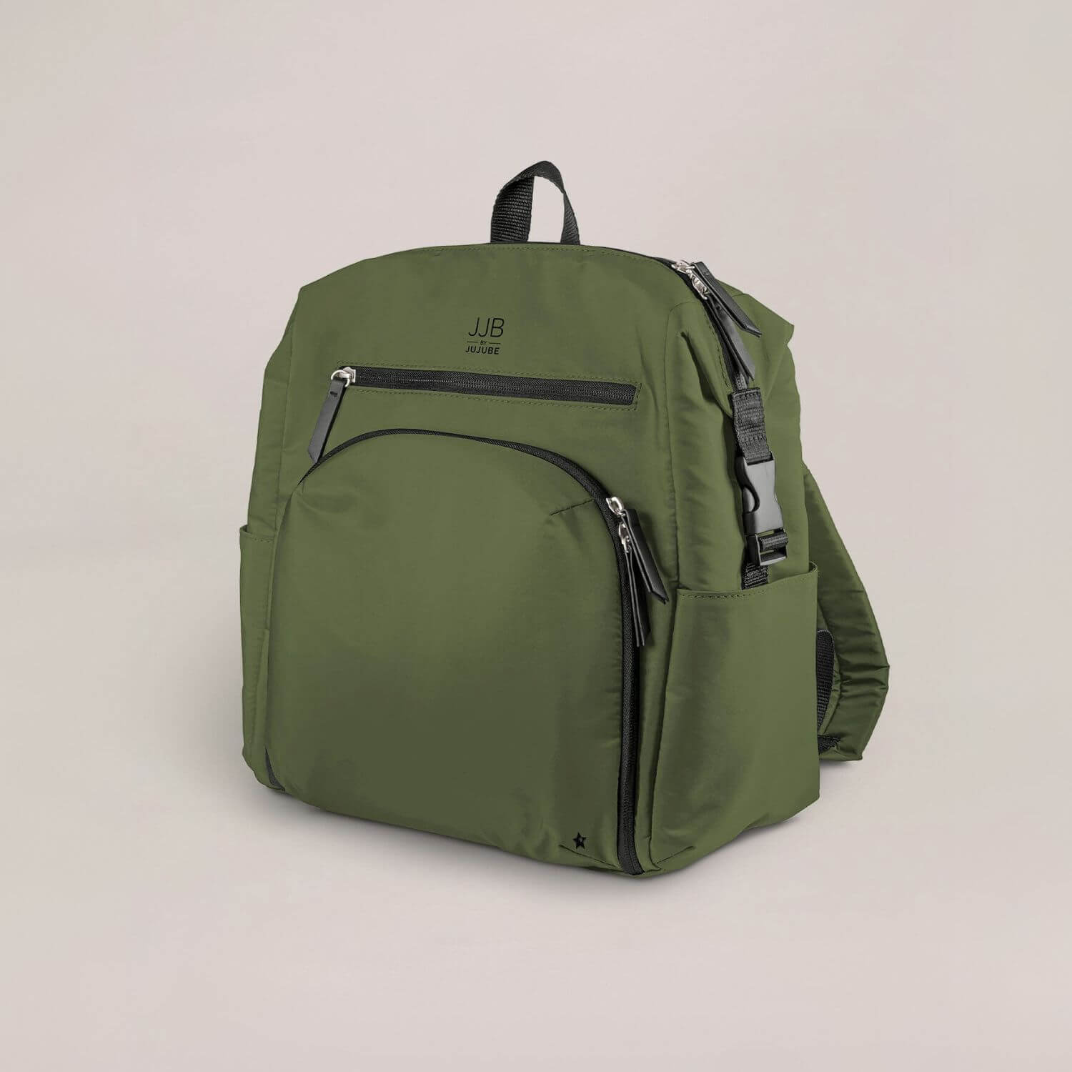 JuJuBe Modern Backpack Diaper Bag Olive