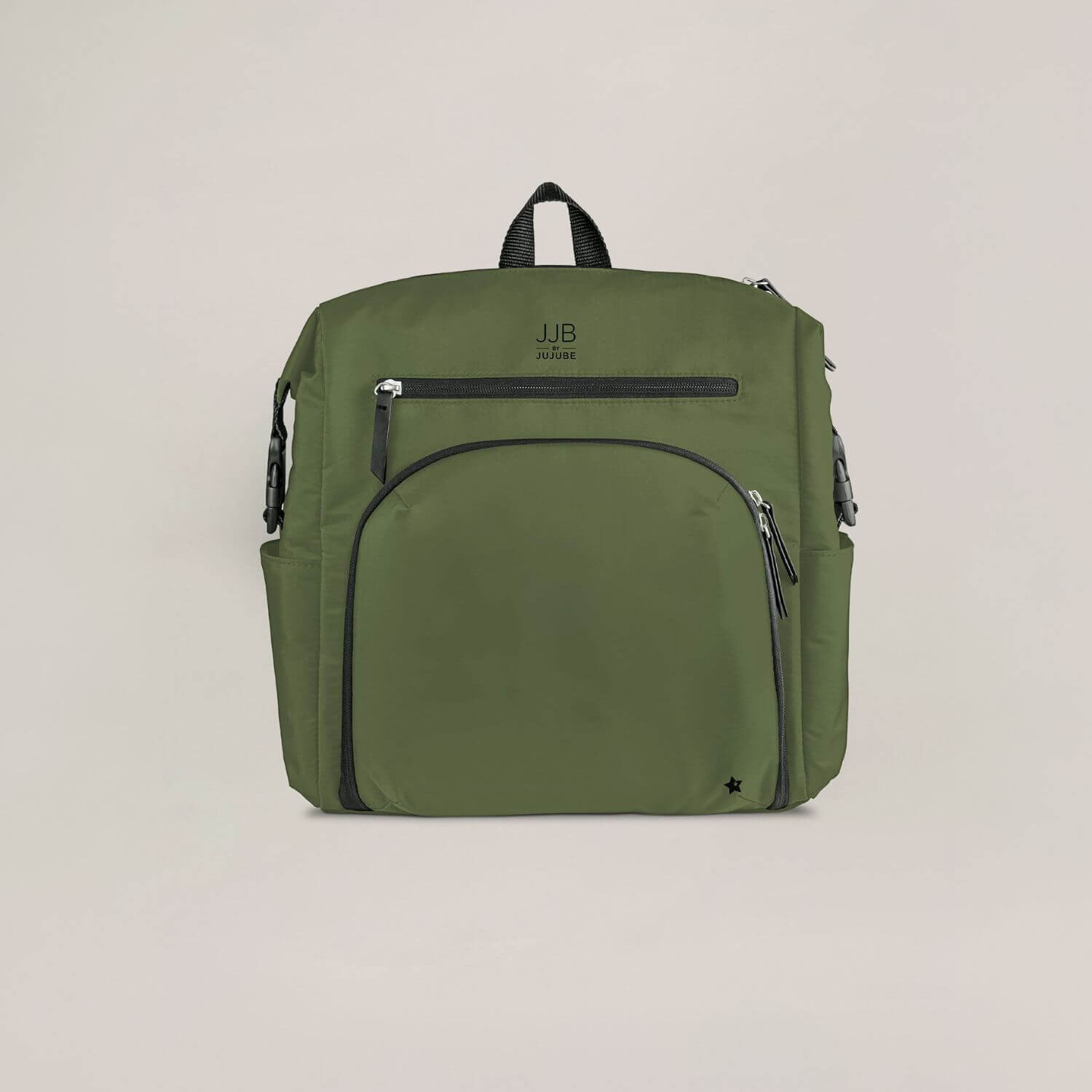 JuJuBe Modern Backpack Diaper Bag Olive