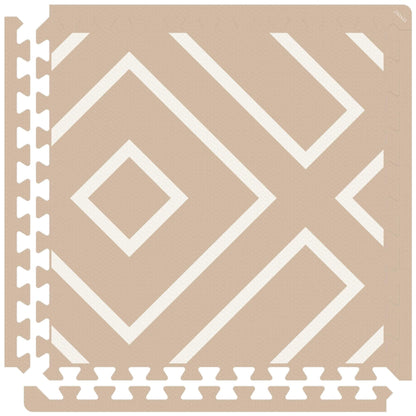 Eeveve Modern Blocks Play Mat - Beige