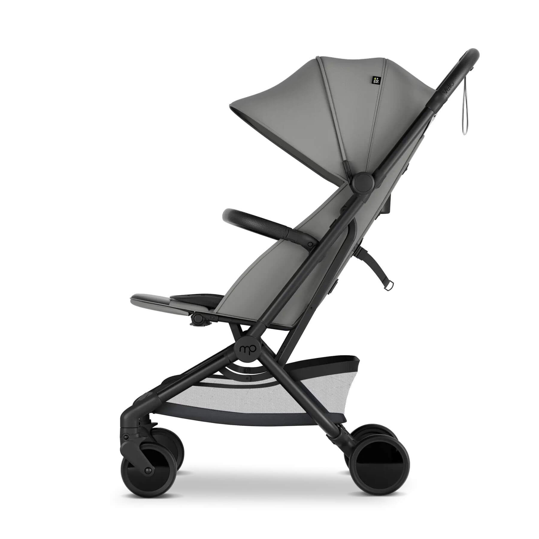 Side View of Mompush Velo Gray