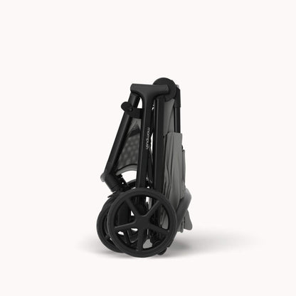 Folded Mompush Vira stroller - Gray
