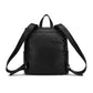 Back View of Luli Bebé Monaco Diaper Bag | Ebony Black