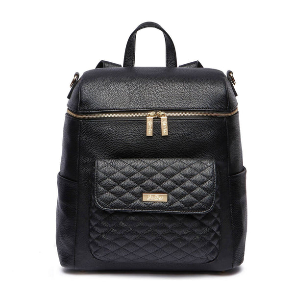 Luli Bebé Monaco Diaper Bag | Ebony Black