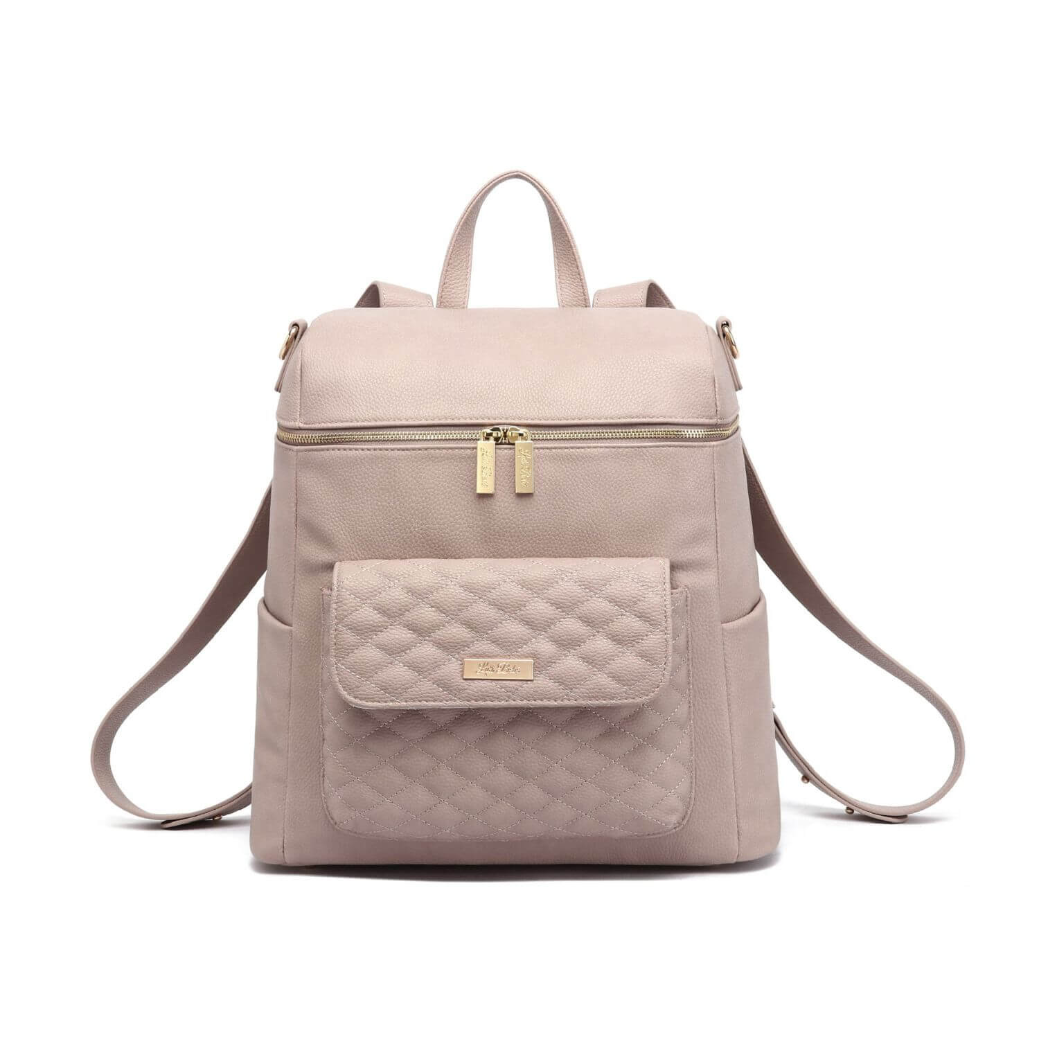 Luli Bebé Monaco Diaper Bag | Nude Rose