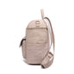 Side View of Luli Bebé Monaco Diaper Bag | Nude Rose