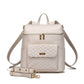 Luli Bebé Monaco Diaper Bag | Pearl White