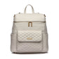 Luli Bebé Monaco Diaper Bag | Pearl White