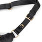 Strap of Luli Bebé Monaco Sling Bag | Ebony Black