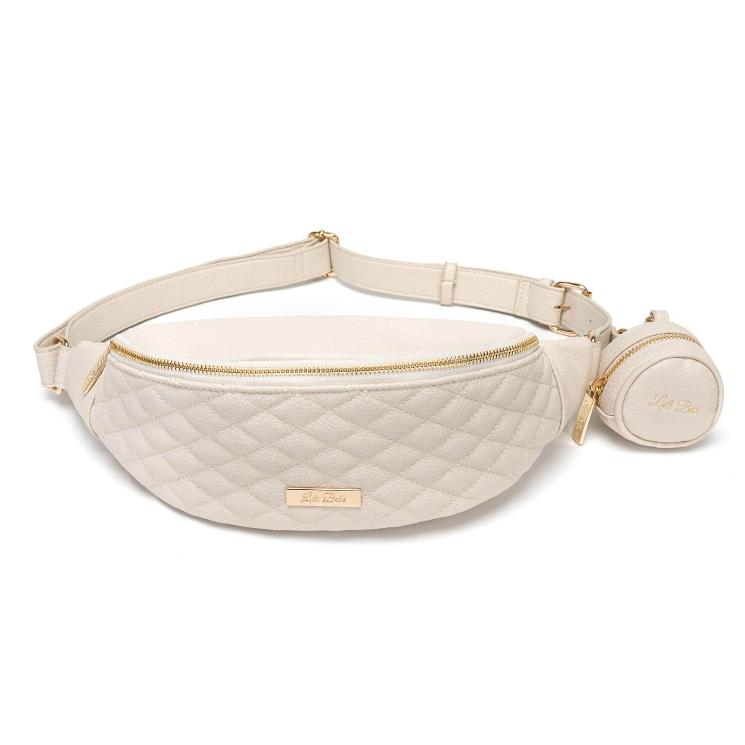 Luli Bebé Monaco Sling Bag | Pearl White