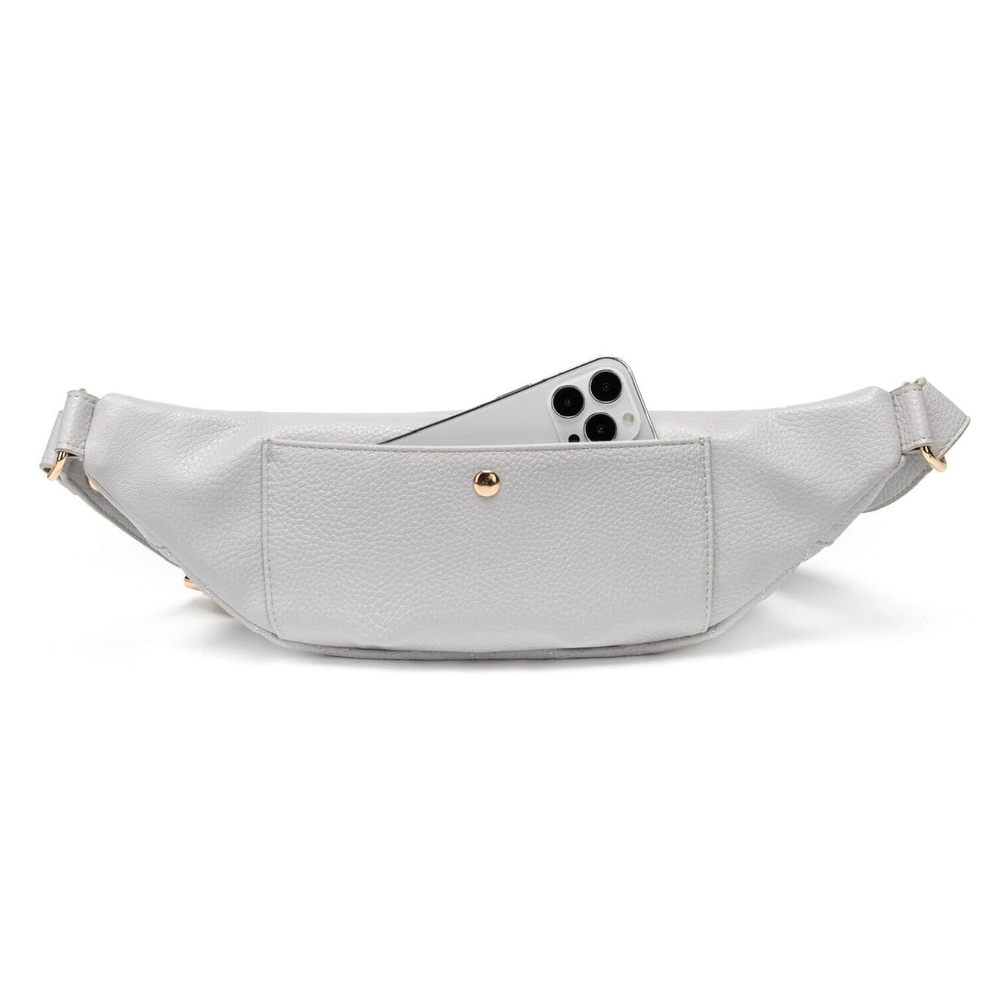 Luli Bebé Monaco Sling Bag | Stone Grey