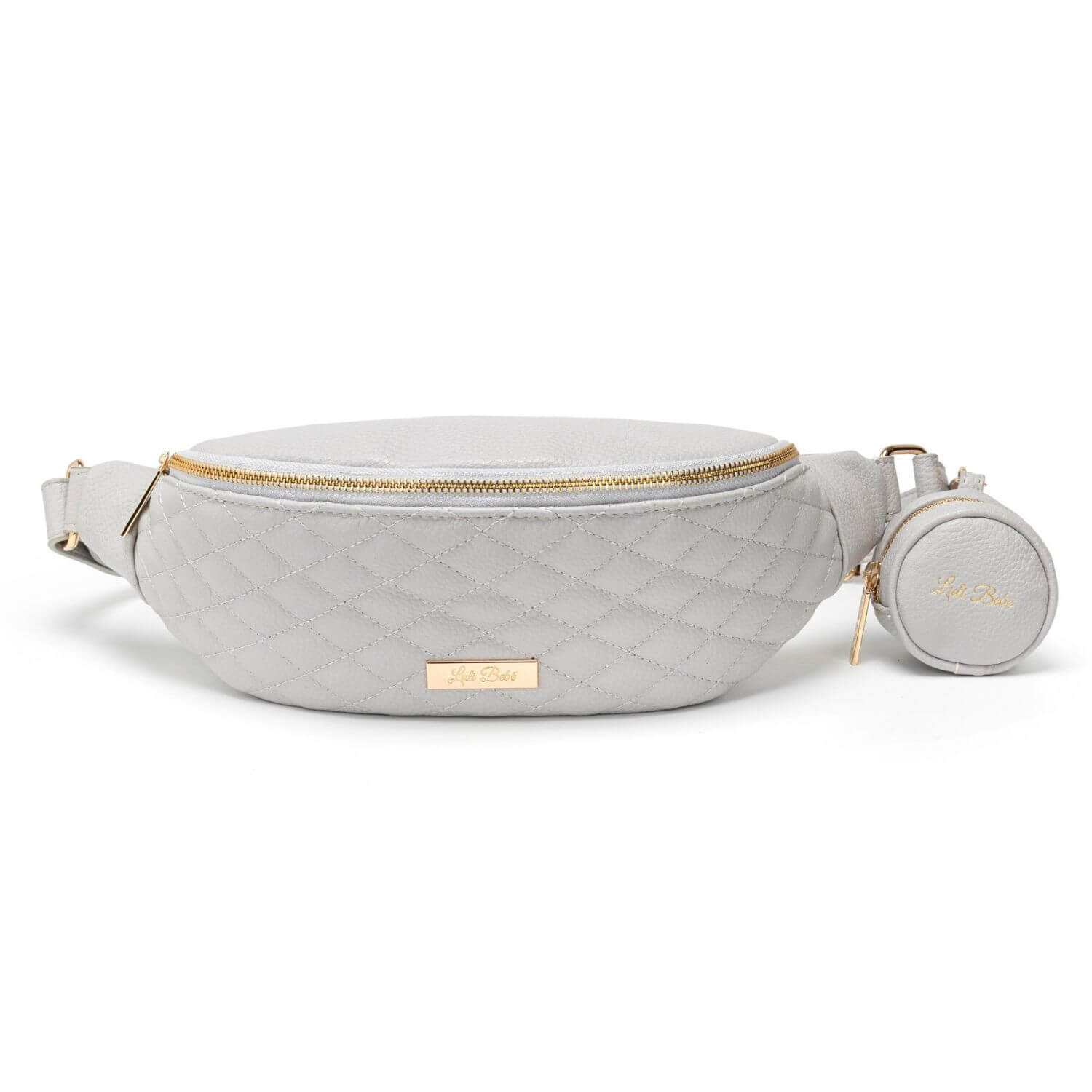 Luli Bebé Monaco Sling Bag | Stone Grey